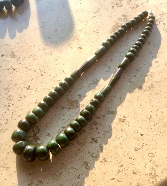 Guatemalan Jade Necklace: Mayan-inspired | OllinMexica