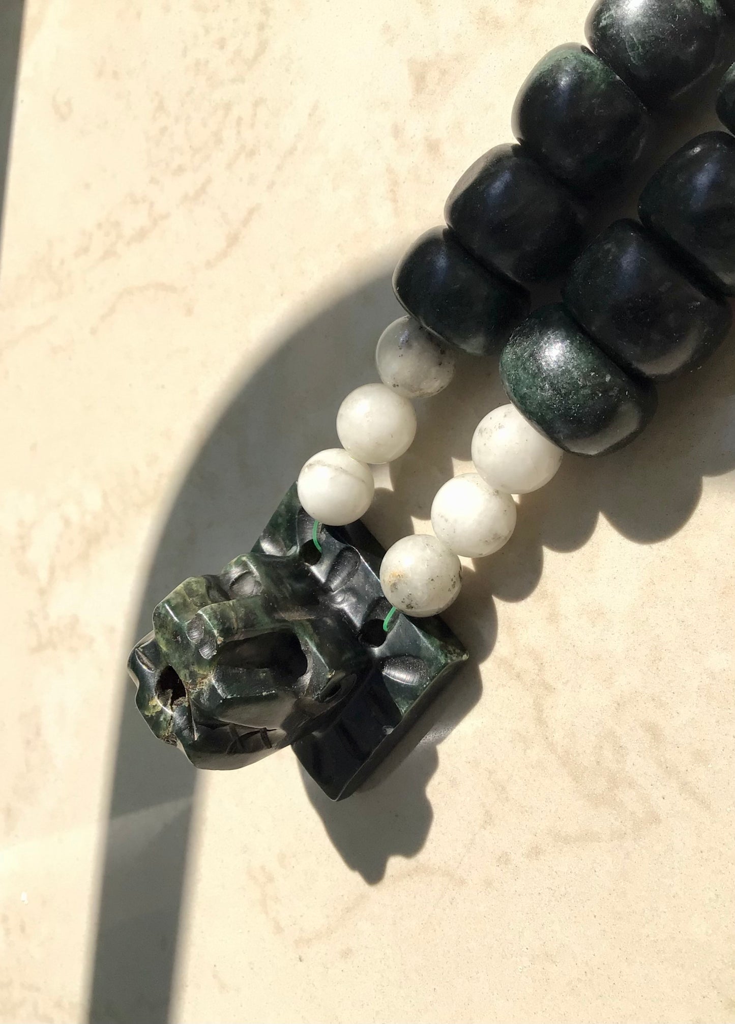Quetzalcoatl pendant Feathered serpent Jade necklace Guatemala style, serpentine stone- Kukulkán Mayan necklace precolombian Mexican jewelry