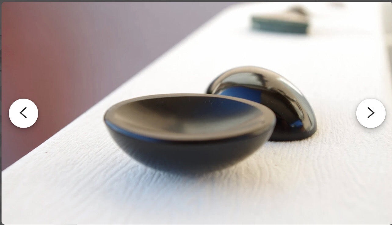 Obsidian Stone Eye Mask - Relax, Release Tension & Enhance Your Meditation Practice