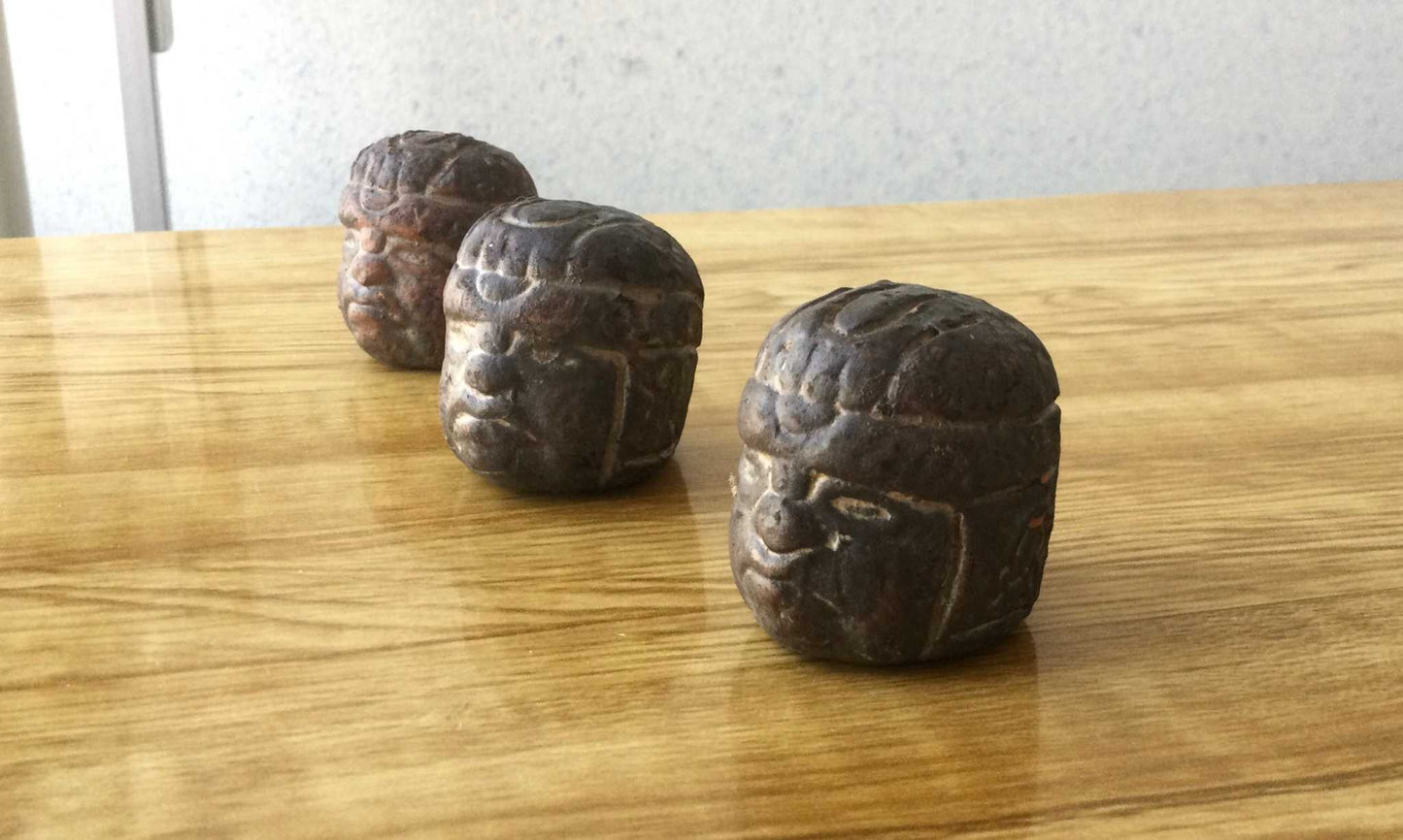 Olmec Head carved