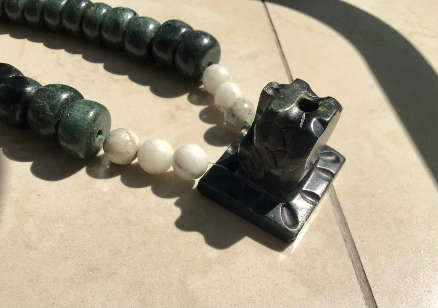 Quetzalcoatl pendant Feathered serpent Jade necklace Guatemala style, serpentine stone- Kukulkán Mayan necklace precolombian Mexican jewelry