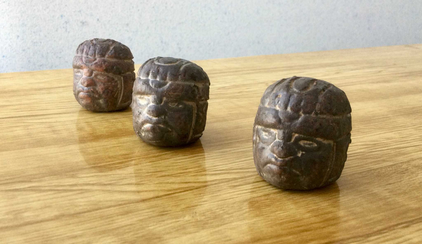 Olmec Head carved