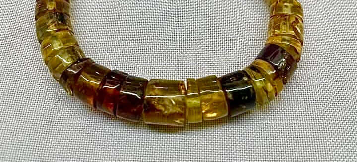 Genuine Mexican Amber beads bracelet from Chiapas- Mayan Jewelry IIII