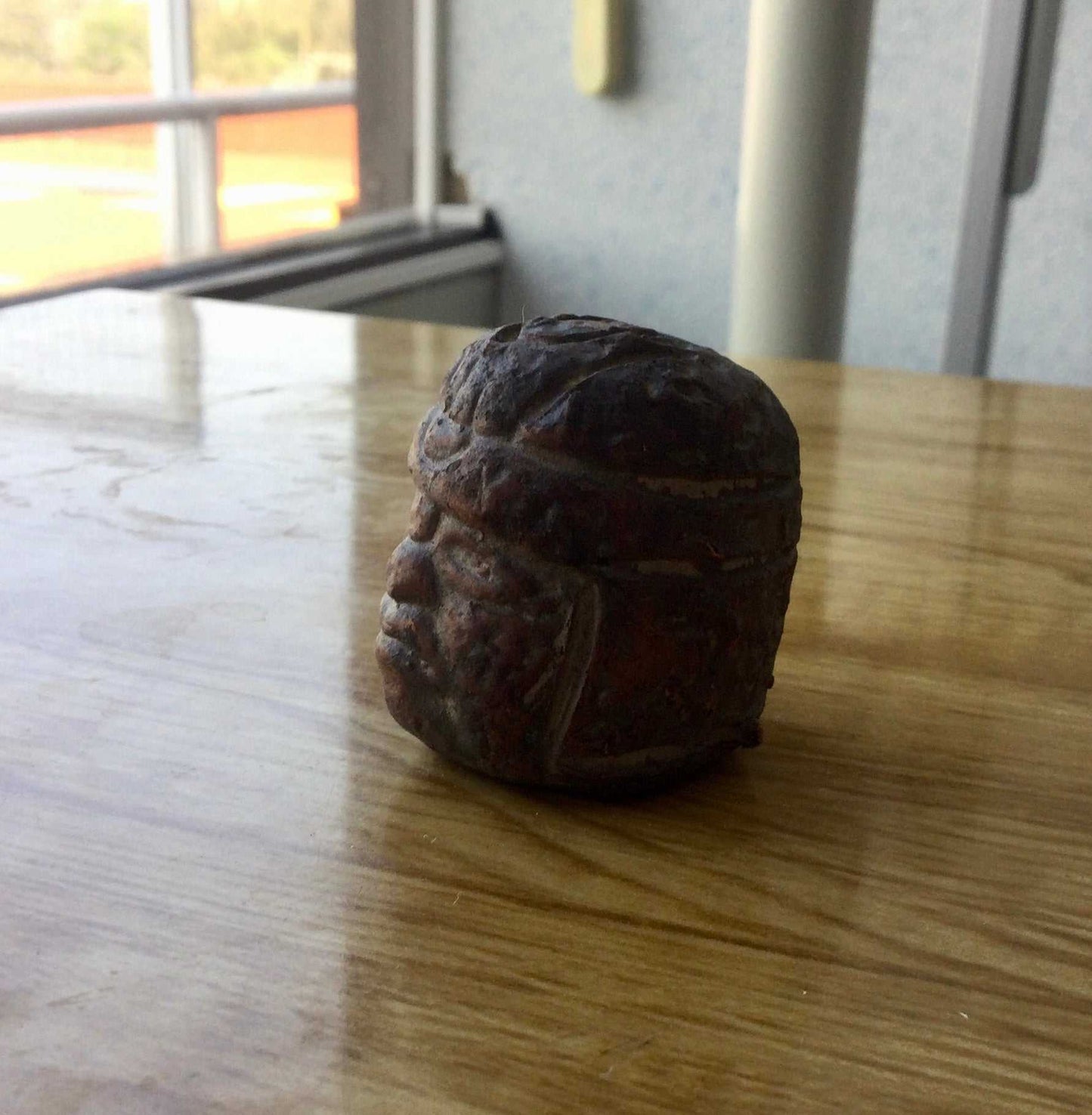 Olmec Head carved
