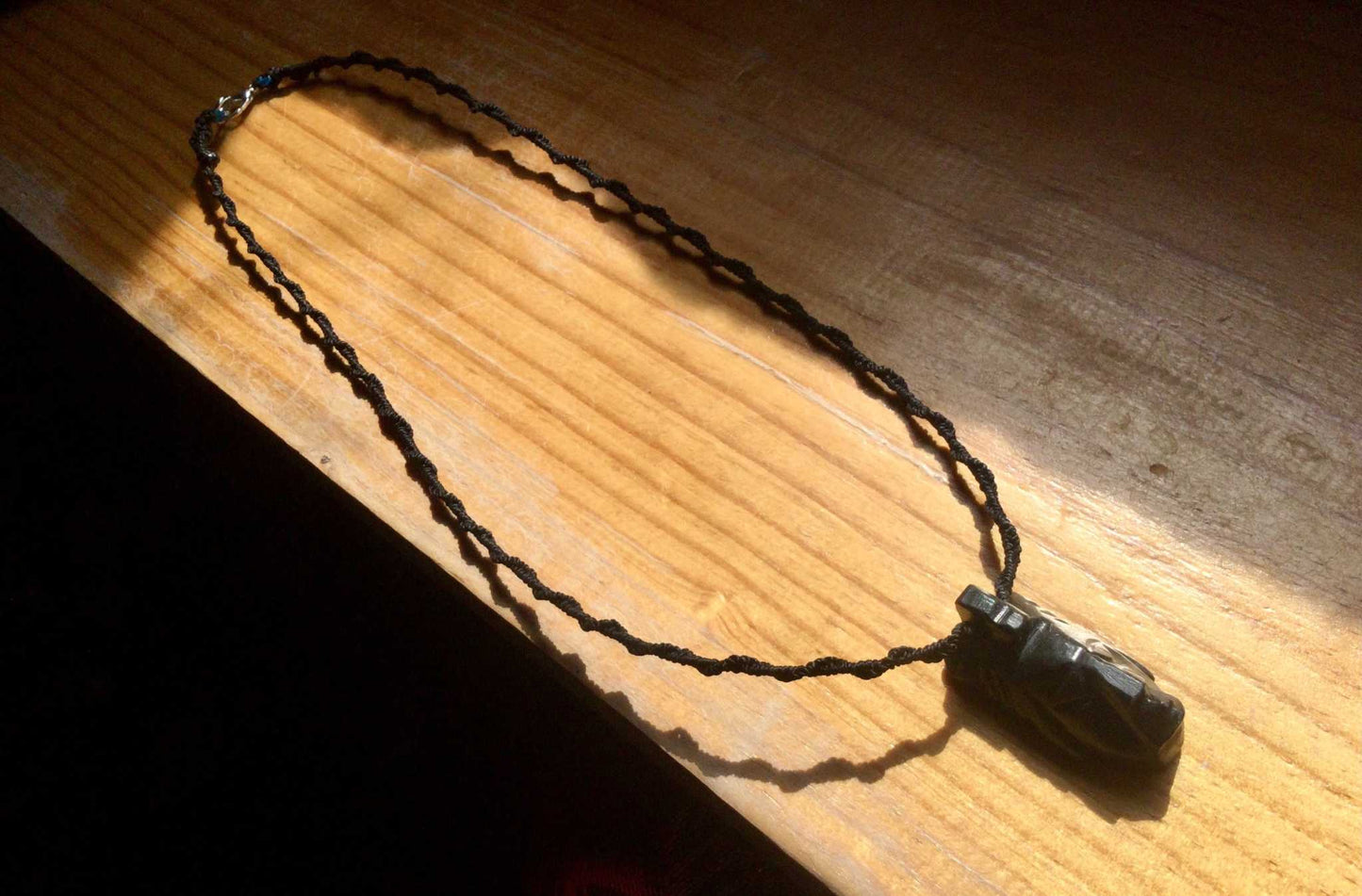 maya pakal head pendant necklace