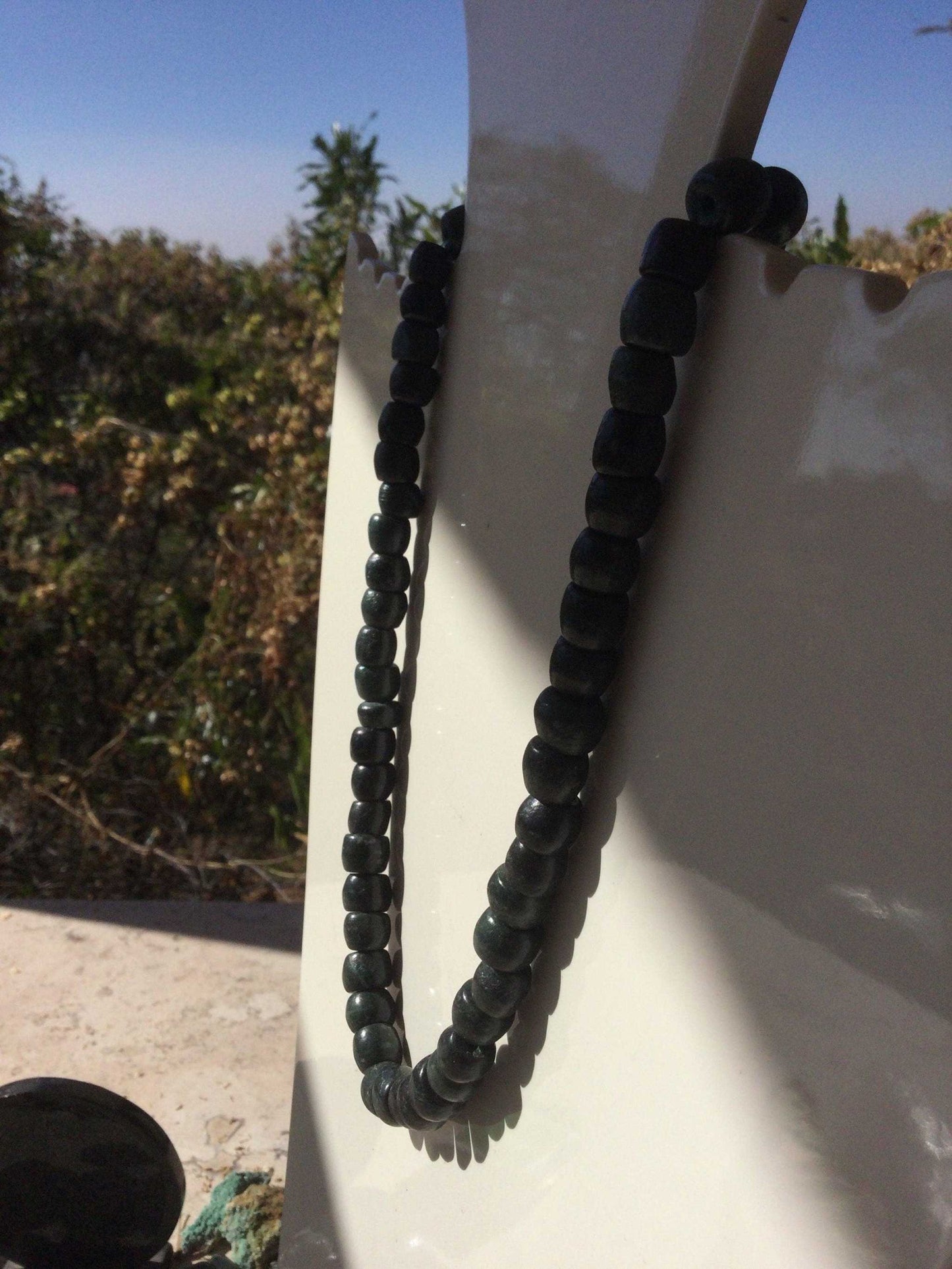 dark green serpentine,