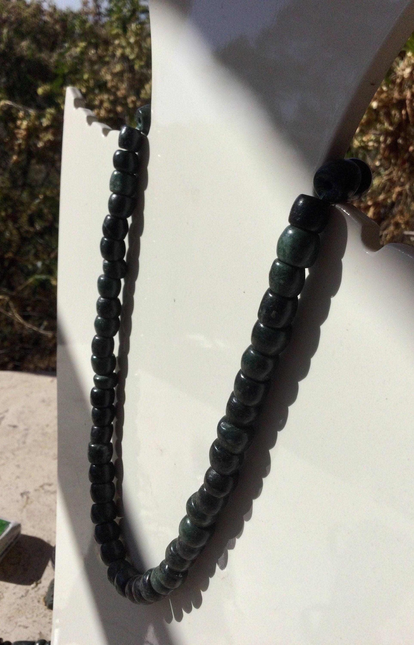 dark green serpentine,