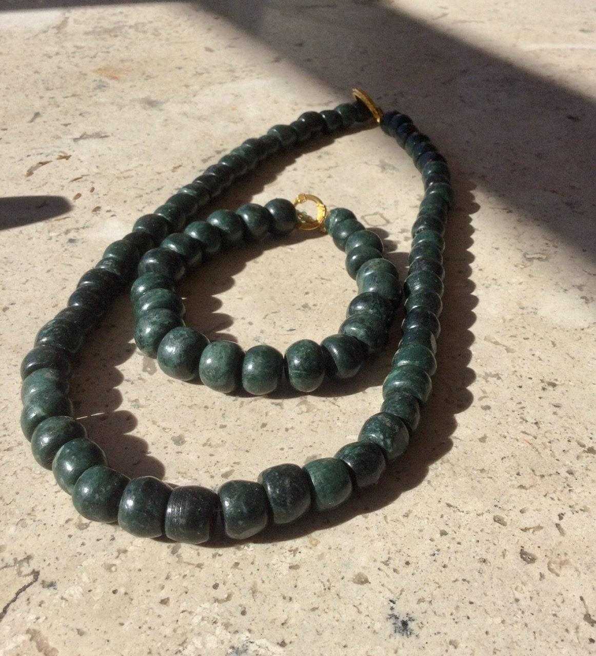 guatemalan jade beads bracelets mayan serpentine jewelry