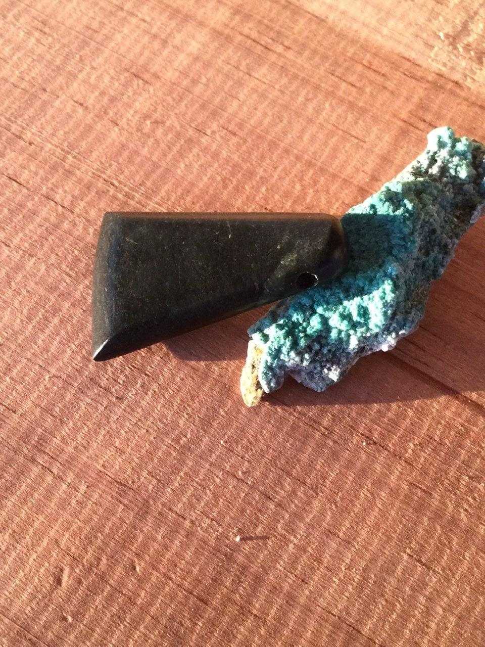 Mayan jade pendant for jewelry making Guatemalan jade Mexican jewel supplies