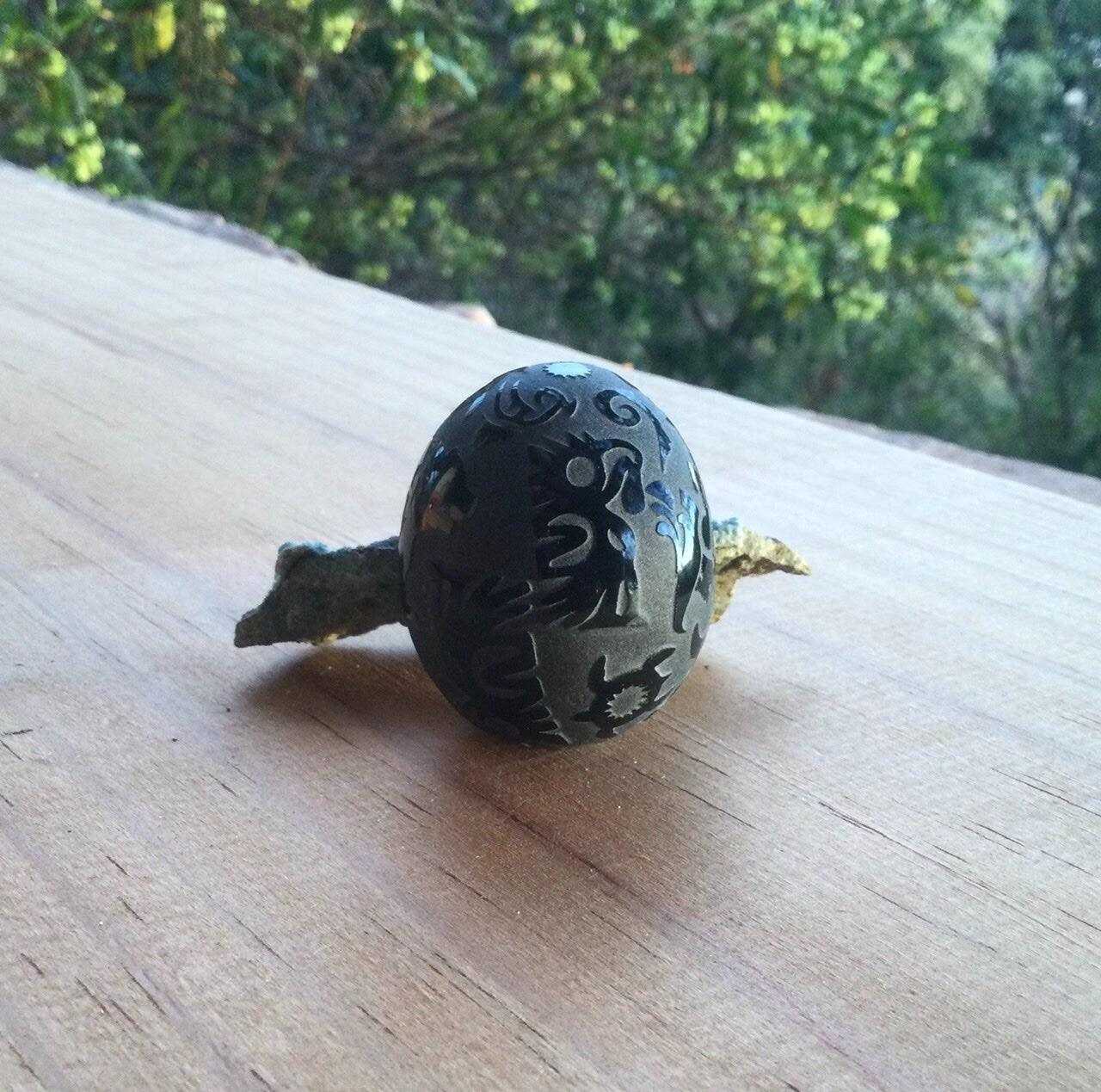 stone crystal obsidian