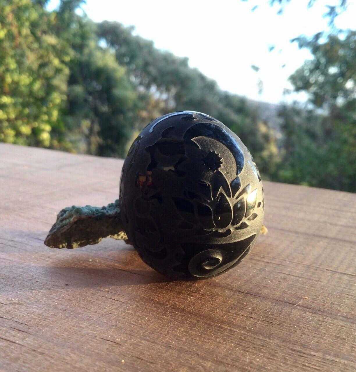 stone crystal obsidian