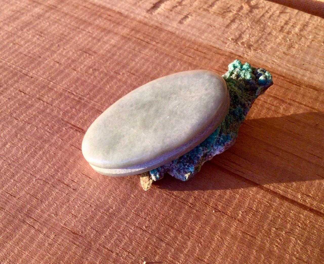 jewelry making - guatemalan jade cabochon