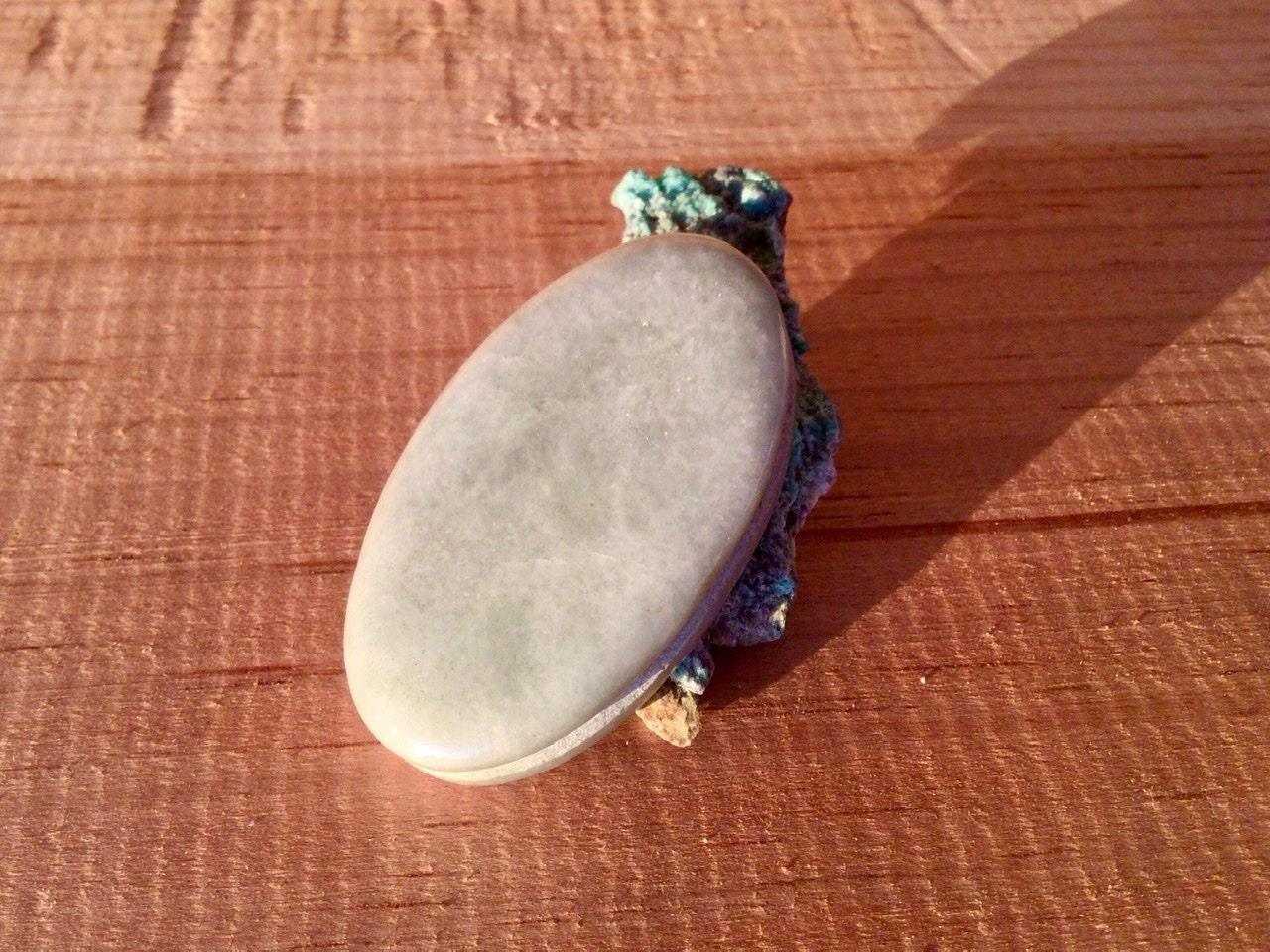 jewelry making - guatemalan jade cabochon