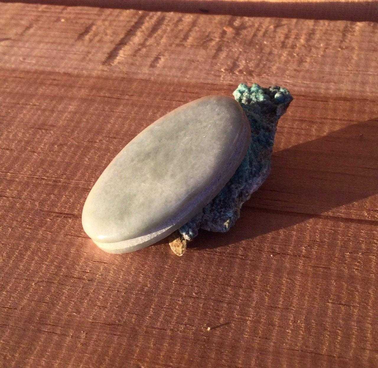 jewelry making - guatemalan jade cabochon
