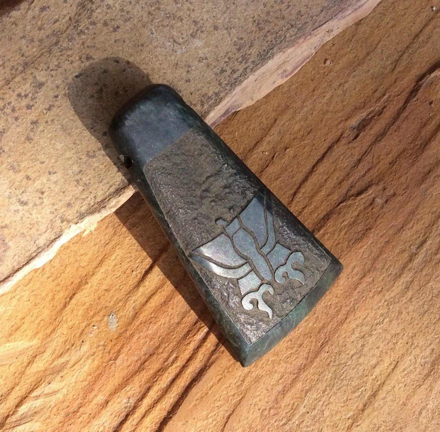 Butterfly guatemalan jade style - Mexican Nature - aztec Monarch butterfly symbol