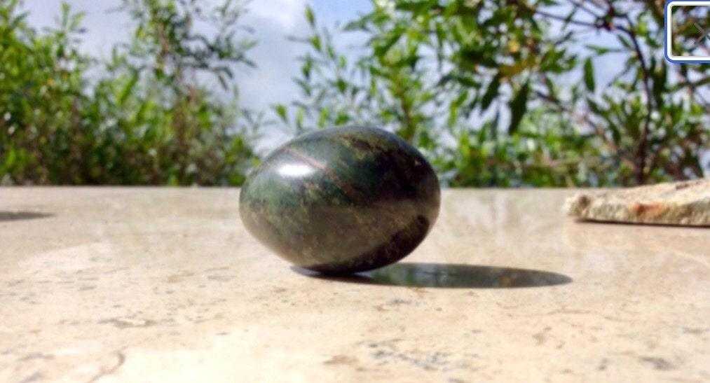 guatemalan serpentine jade carved egg stone – ollinmexica