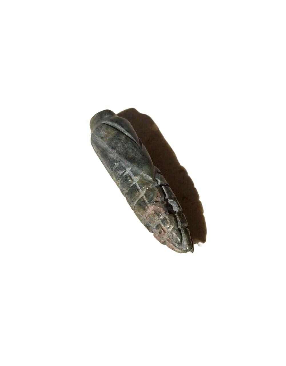 Corn Plant Guatemalan jade Pendant Nature Mayan jade dark green