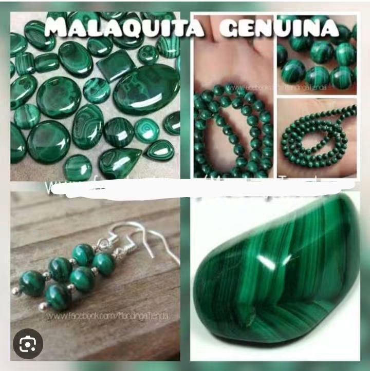 Malaquita natural o imitación: cómo reconocer las diferencias