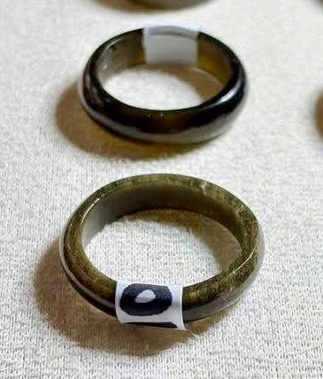 Black and Golden Obsidian Ring from Mexico – Authentic Mexican Jewelry