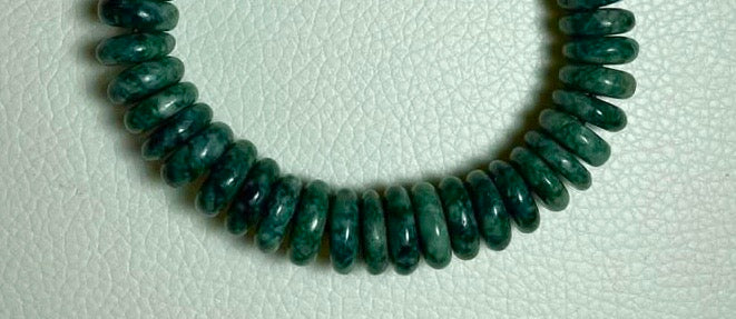 Bracelet Jaguar en Jade du Guatemala - Perles Guatemala - Bijoux Mexicains Mayas