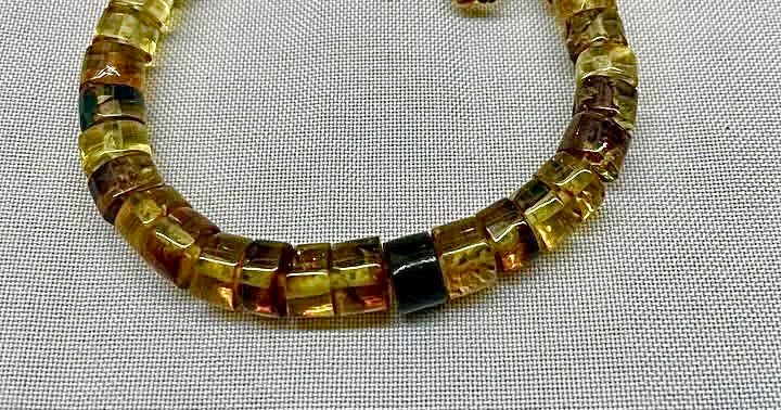 Genuine Mexican Amber beads bracelet from Chiapas- Mayan Jewelry V