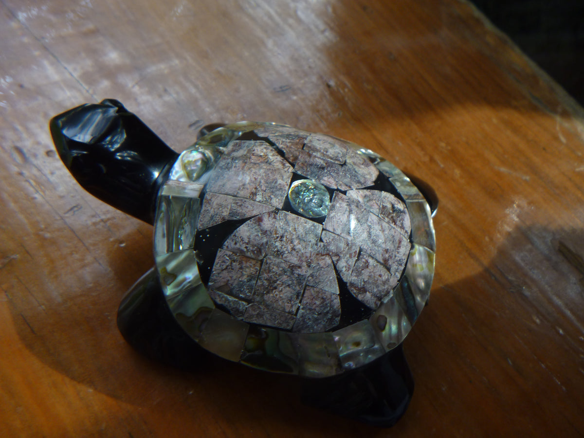 Copa de Obsidiana Mexicana | Piedra Volcánica Tallada a Mano | 10x7cm | Purificación y Sanación | Teotihuacán