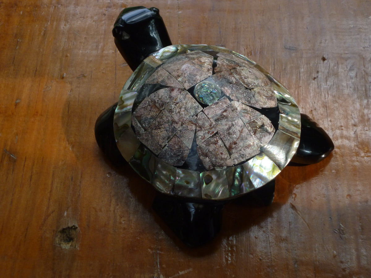 Copa de Obsidiana Mexicana | Piedra Volcánica Tallada a Mano | 10x7cm | Purificación y Sanación | Teotihuacán