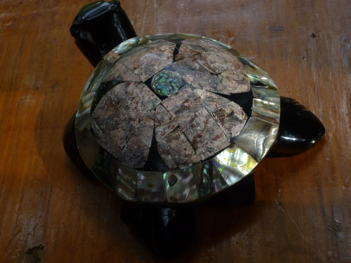 Copa de Obsidiana Mexicana | Piedra Volcánica Tallada a Mano | 10x7cm | Purificación y Sanación | Teotihuacán
