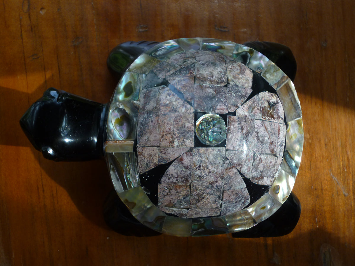 Copa de Obsidiana Mexicana | Piedra Volcánica Tallada a Mano | 10x7cm | Purificación y Sanación | Teotihuacán