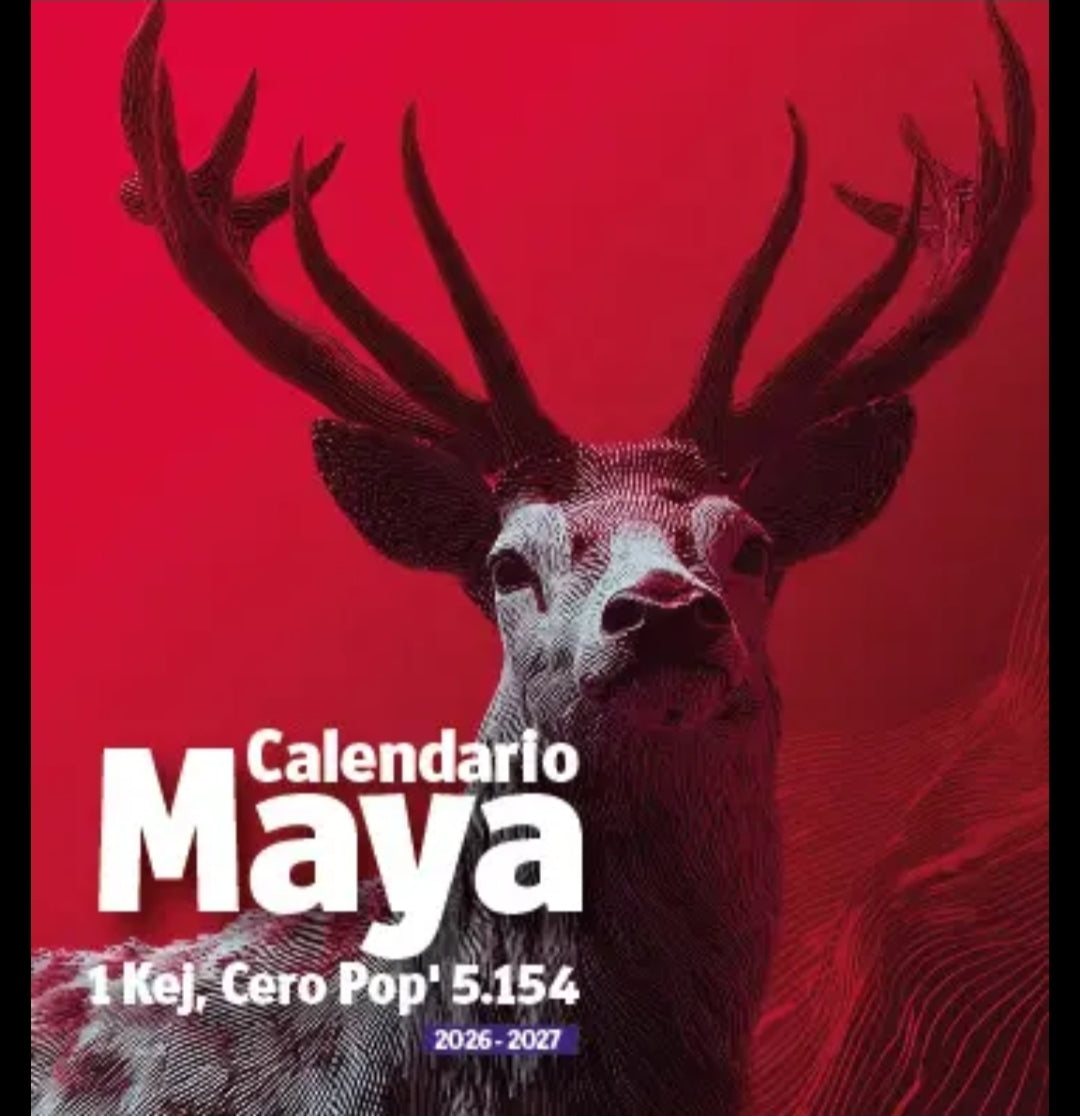 Calendario Maya Solar Chol Ab' 2026-2027 | Impreso o Digital PDF