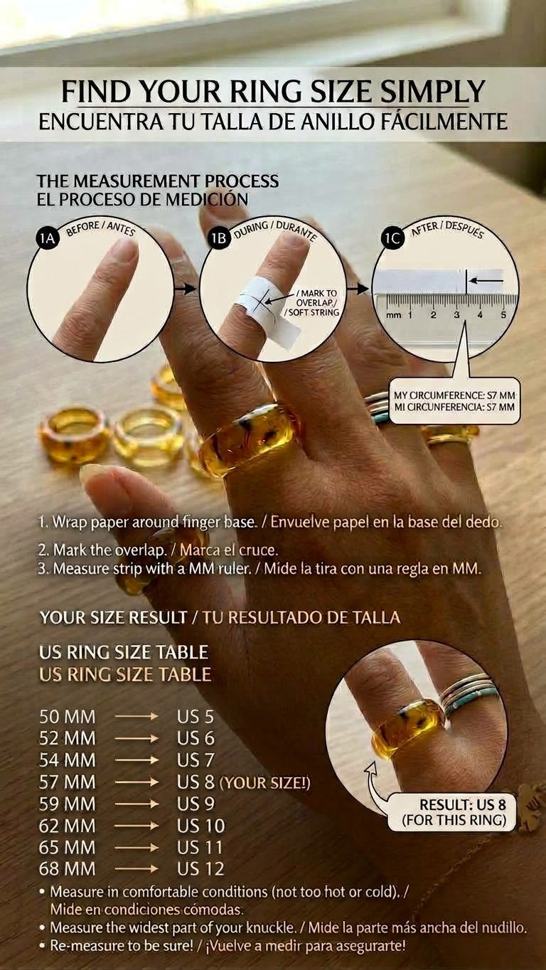 Mexican Amber Ring | Handcrafted Artisan Jewelry