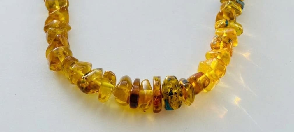Mexican Amber Necklace | Genuine Chiapas Amber | Handcrafted Mayan Artisan Jewelry