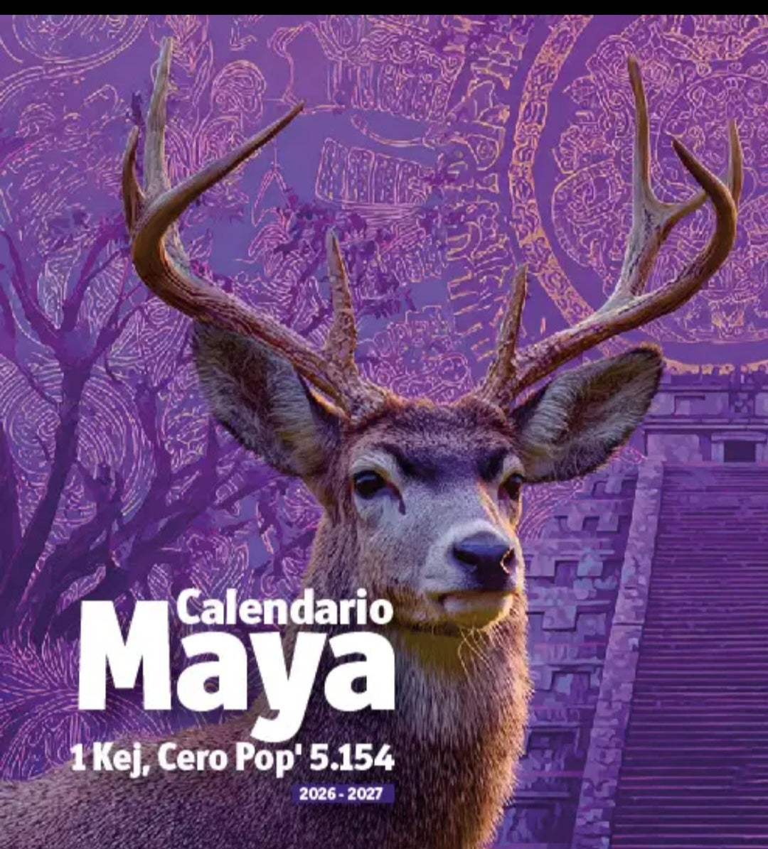 Calendario Maya Solar Chol Ab' 2026-2027 | Impreso o Digital PDF
